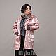 Parka of pink raincoat 'chameleon', with a hood. Art.4325. Parkas jacket. MilaMi. Online shopping on My Livemaster.  Фото №2