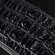 Кошелек из кожи крокодила на одной молнии IMA0033B32. Кошельки. CrocShop товары из экзотической кожи. Ярмарка Мастеров.  Фото №9