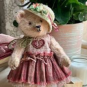 Куклы и игрушки handmade. Livemaster - original item Teddy Bear in a hat. Handmade.
