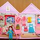 "Кукольный домик" из фетра. Мягкие игрушки. iLayda Toys (ilaydatoys). Интернет-магазин Ярмарка Мастеров.  Фото №2