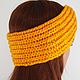 Headband (strip) on the head knitted Turban. Bandage. UrbanStyleKnit (usknits). My Livemaster. Фото №4