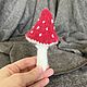 Грибы. Мягкие игрушки. Игрушки добрые (Оксана). Ярмарка Мастеров.  Фото №6