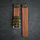 Кожаный ремешок для часов из кожи Horween. Ремешок для часов. STRAPS & BANDS. Ярмарка Мастеров.  Фото №6