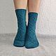 Носки женские вязаные; теплые носки; шерстяные носки, Носки, Екатеринбург,  Фото №1