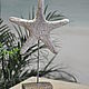 Starfish statuette on a stand concrete decor in marine style. Figurines. Decor concrete Azov Garden. My Livemaster. Фото №5