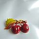 Vintage brooch 'Cherries'. Vintage brooches. antresol56. Online shopping on My Livemaster.  Фото №2