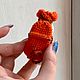 Брошь Тигренок. Амигуруми куклы и игрушки. Yar_koshka / Вязаные подарки. Интернет-магазин Ярмарка Мастеров.  Фото №2