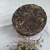 Сувениры и подарки handmade. Livemaster - original item Herbal tea with thyme Ivan tea pressed large leaf. Handmade.