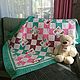 Лоскутное одеяло "Весёлые звери". Одеяла. Пэчворк мастерская Olgin_Quilt. Интернет-магазин Ярмарка Мастеров.  Фото №2