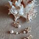 Кольцо "Орхидея". Жемчуг Shell Pearl, Бижутерия класса Люкс. Кольца. Tatyana's Jewelry for the soul. Ярмарка Мастеров.  Фото №4