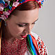 Ukrainian folk costume for women ' Blue cornflower'. Suits. SLAVYANKA. My Livemaster. Фото №6