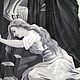 Винтаж: Старинный гобелен картина Christ sur la croix шёлк Франция. Картины винтажные. Антиквариат и винтаж из Франции. Ярмарка Мастеров.  Фото №4