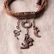 Украшения handmade. Livemaster - original item Necklace in the style of Russian art of the XIII century. Handmade.