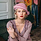 Order Velour hat 'Coquette old rose'. Novozhilova Hats. Livemaster. . Hats1 Фото №3