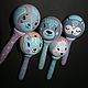 Order Rattle Gentle Animal. color of magic. Livemaster. . Teethers and rattles Фото №3