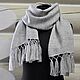 Scarf stole with fringe. Shawls. Olga Lado. Online shopping on My Livemaster.  Фото №2