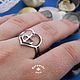 Ring-amulet ' Faith Hope Love'. Rings. Borowski store. Online shopping on My Livemaster.  Фото №2