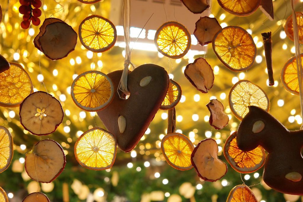 30 идей новогоднего декора с цитрусовым ароматом