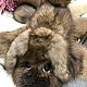 Dog from sabe natural fur. Stuffed Toys. Holich_toys. My Livemaster. Фото №4