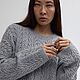 Кашемировый джемпер Lace Овер. Свитеры. Atelie Cashmere (Ольга Хабуева). Интернет-магазин Ярмарка Мастеров.  Фото №2