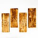 Tablas de cortar de cedro siberiano con grabado de 4 piezas. RDN22. Cutting Boards. ART OF SIBERIA. My Livemaster. Фото №4