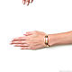 Order Set of bracelets 'Minimalist'gold women's bracelet strip. Irina Moro. Livemaster. . Bracelet set Фото №3