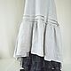 Kit linen Dress with pleats with podobnikar, in the style boho. Dresses. Boho-Eklektika. Online shopping on My Livemaster.  Фото №2