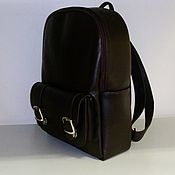 Сумки и аксессуары handmade. Livemaster - original item Backpack leather 86. Handmade.