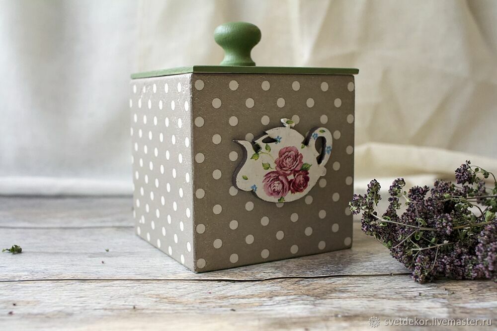 Коробки для чая и чайных пакетиков - natali-fashion.ru