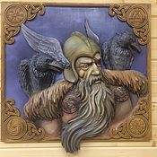 Картины и панно handmade. Livemaster - original item God is One and the ravens. Handmade.