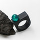 Order The author's ring made of wood and resin 'Radiance'. greenwood44. Livemaster. . Rings Фото №3