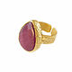 Order Ring with agate red 'Passion' burgundy ring gift. Irina Moro. Livemaster. . Rings Фото №3