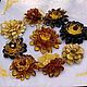 Amber brooch, pin brooch, amber Pendant, amber Flower. Brooches. katya-47. My Livemaster. Фото №6