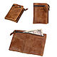 Men's wallet made of genuine leather Yerofey / Buy in Moscow. Wallets. EZCASE - Leather Design Studio. My Livemaster. Фото №5