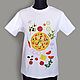 Заказать Pizza Party T-Shirt. Decades (Natalya). Ярмарка Мастеров. . T-shirts Фото №3