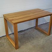 Для дома и интерьера handmade. Livemaster - original item Dining table made of oak 700h1300. Handmade.