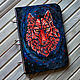 Notepad A4 "Red wolf". Notebooks. EVAG vyzhiganie i zhivopis po derevu. My Livemaster. Фото №5