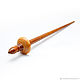 Order Tibetan support Spindle for spinning Siberian cherry Wood#B34. ART OF SIBERIA. Livemaster. . Spindle Фото №3
