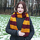 Pure wool set of Harry Potter. Scarves. IRINA GRUDKINA Handmade Knitwear. My Livemaster. Фото №5