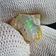 Необработанный Эфиопский Опал - 5,5 ct (13*13*9 Мм). Минералы. Сокрытое в Листве. Ярмарка Мастеров.  Фото №10