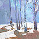 Order Crystal forest. Oil painting. StudioMoments. Livemaster. . Pictures Фото №3