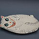  Cheshire Cat. Dish. Mila. My Livemaster. Фото №5