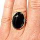 Заказать Кольцо"Saga"черный агат,золото 585 пробы. Камни и украшения SunSvet Jewelry☀️. Ярмарка Мастеров. . Кольца Фото №3