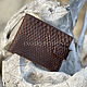 The wallet is made of Python skin. Wallets. Exotiq Python - Mir Ekzotiki. My Livemaster. Фото №5