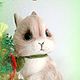 Зайка Стеша :) добрая девочка. Мягкие игрушки. Лагуткина Юлия. Ярмарка Мастеров.  Фото №5