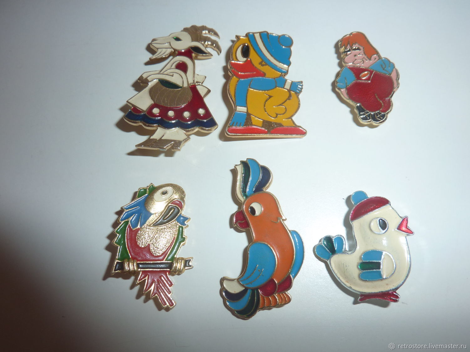 Винтаж: Значки (Брошки) детские СССР в интернет-магазине Ярмарка ...