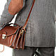 Leather purse 'BS-B1' brown. Man purse. Russian leather Guild. My Livemaster. Фото №6