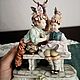 Винтаж:  статуэтка фарфоровая Каподимонте. Статуэтки винтажные. Vintage with love.. Ярмарка Мастеров.  Фото №7