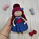 Кукла вязаная интерьерная для девочки. Амигуруми куклы и игрушки. Игрушки и куклы ручной работы (ovhandmadestore). Ярмарка Мастеров.  Фото №6