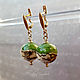 Earrings Green season 2. Earrings. Ata-glass. Online shopping on My Livemaster.  Фото №2